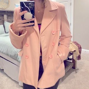 Pink Pea Coat
